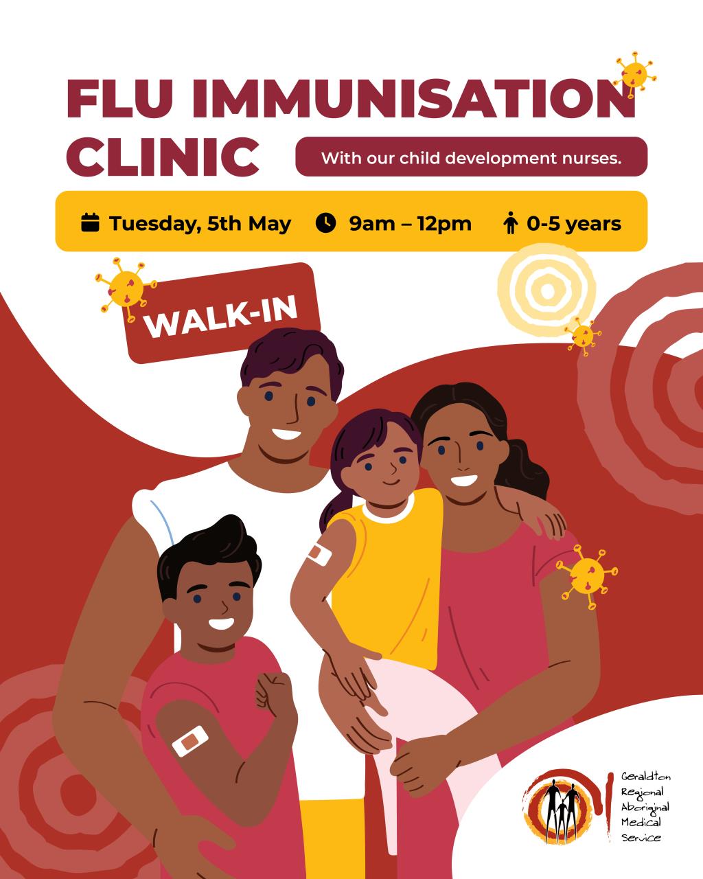 GRAMS Flu Immunisation Clinic Event
