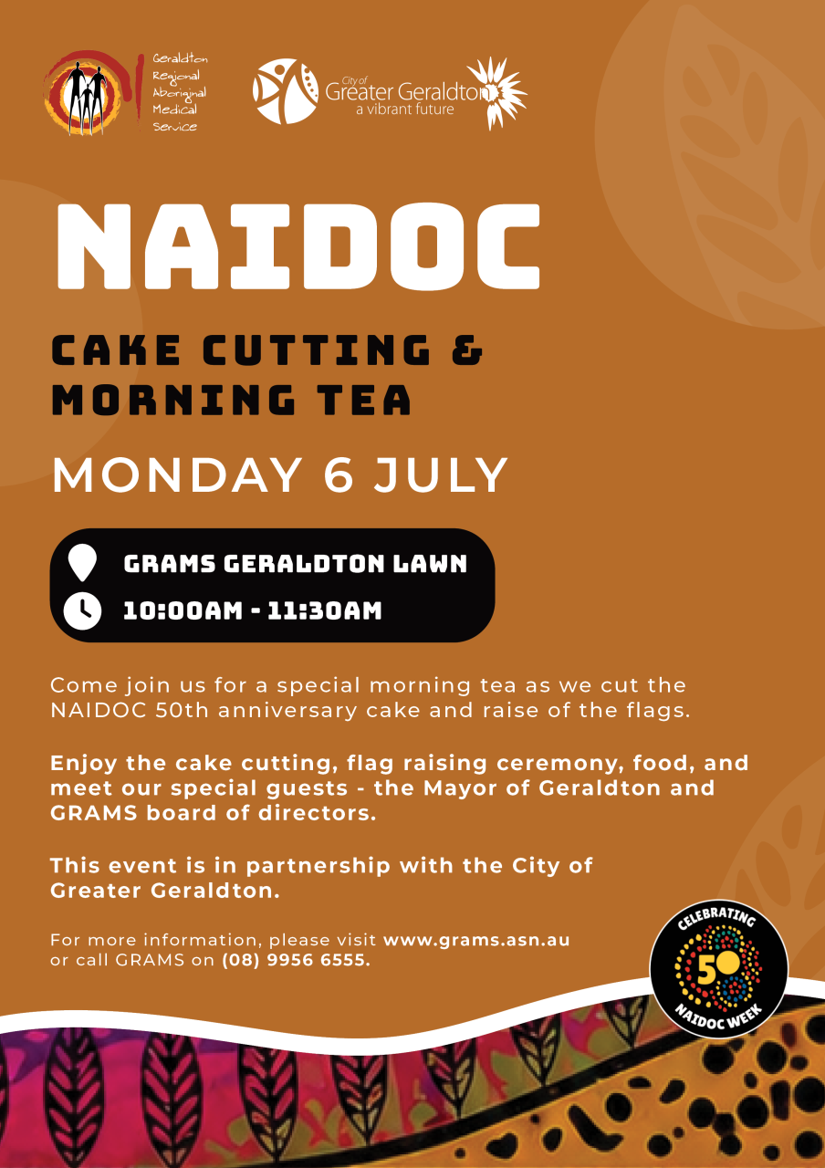 NAIDOC Cake Cutting & Morning Tea