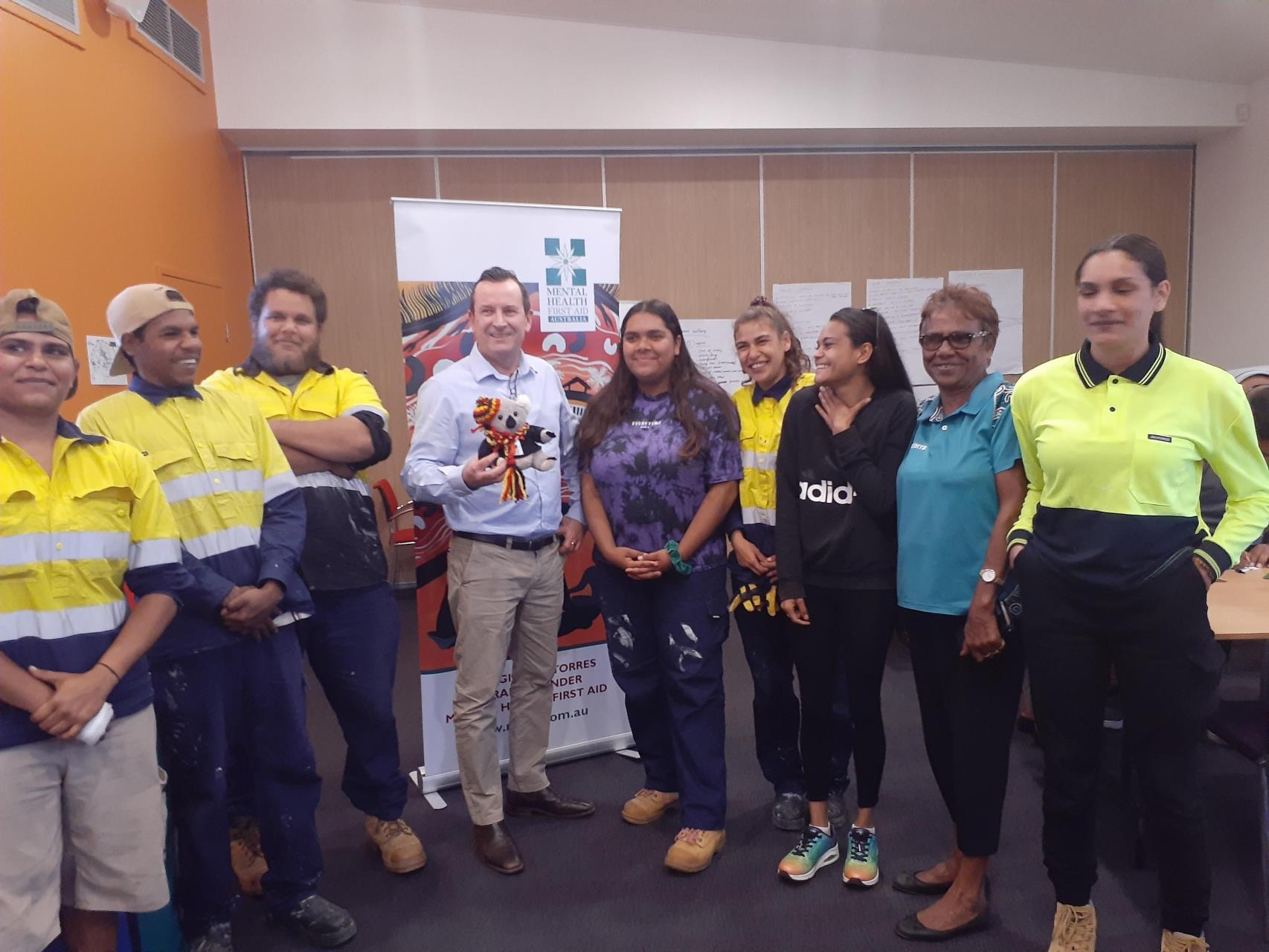 News Story Mental health first aid training to build community