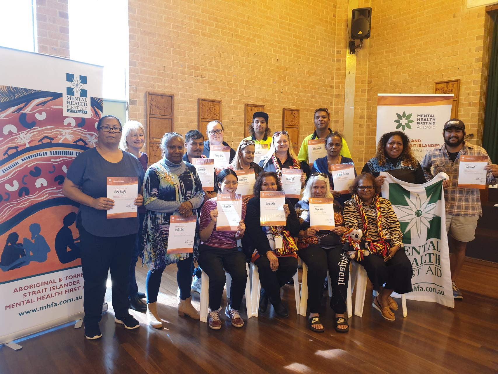 News Story Mental health first aid training to build community