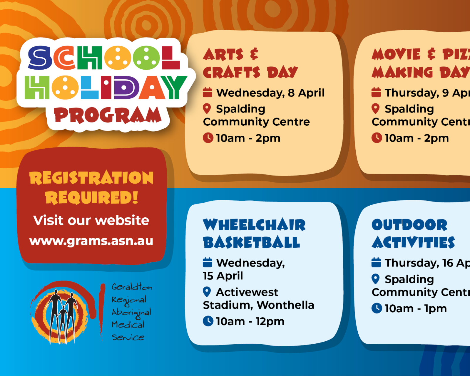Kids School Holiday Program - Geraldton