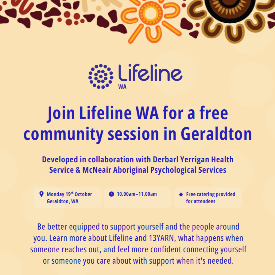 Lifeline WA Community Session