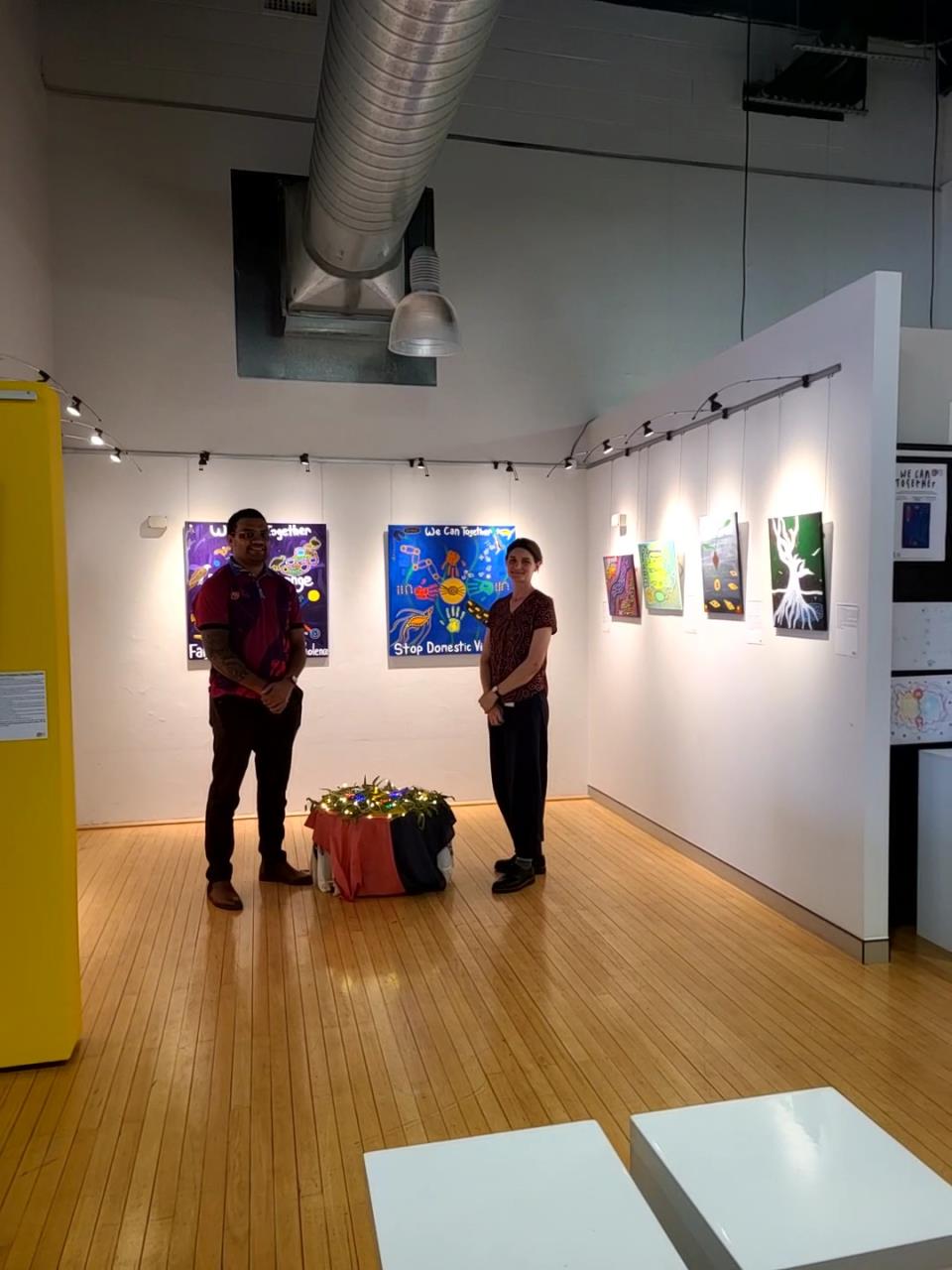 GOS Men's Program Art Exhibition Opening