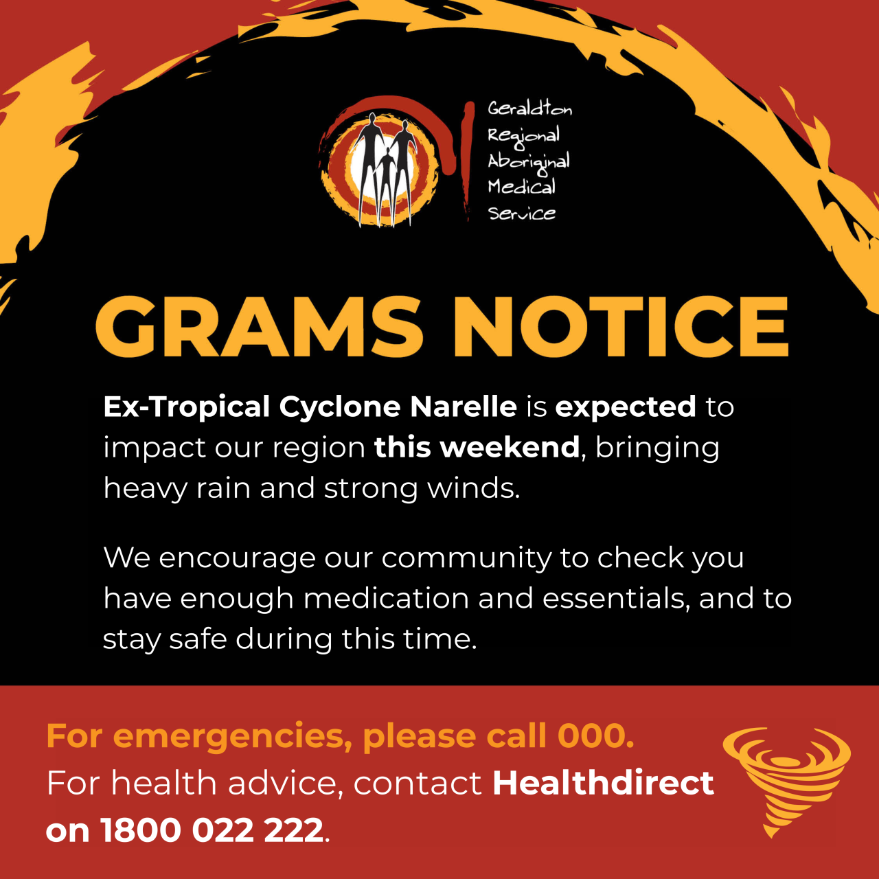 🌀Cyclone Warning❗