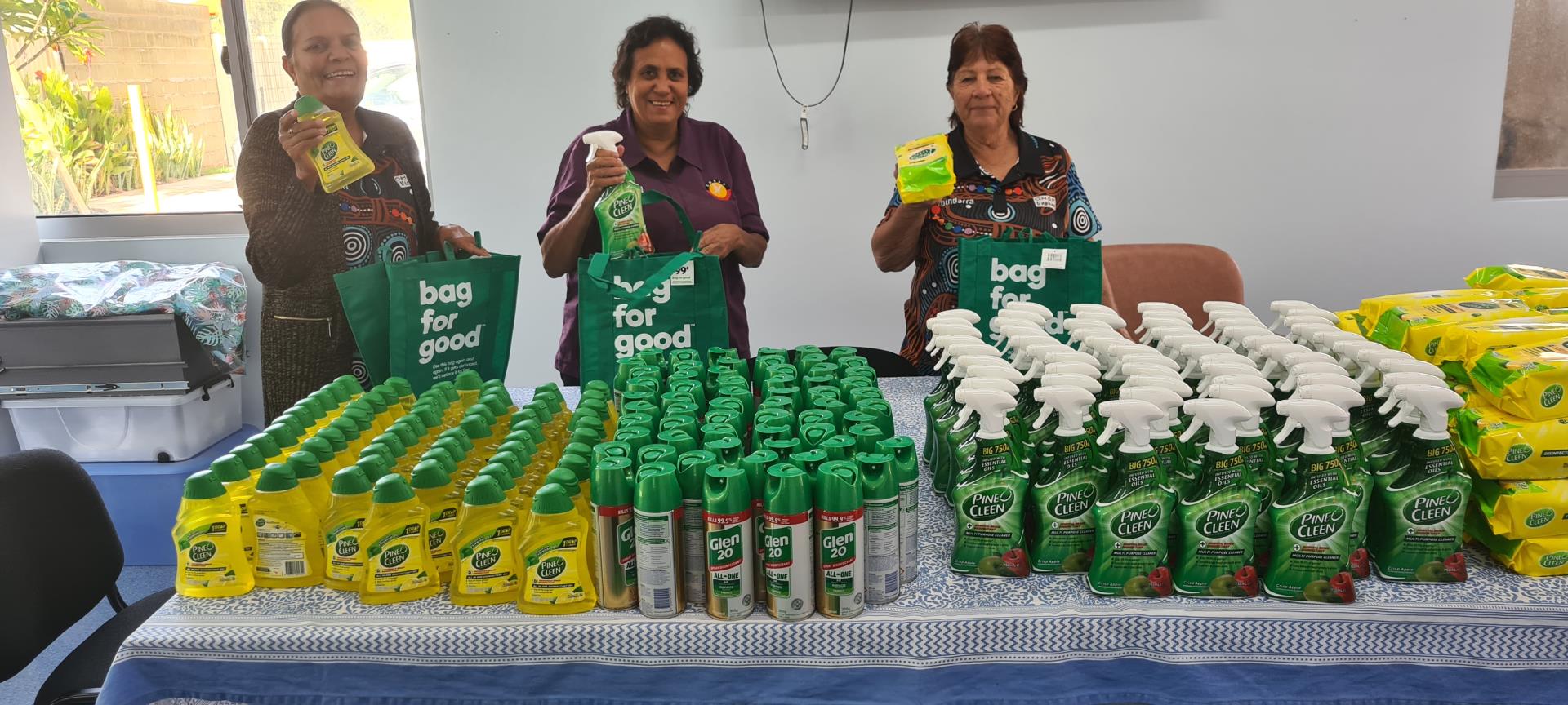 Hygiene packs donated to support community